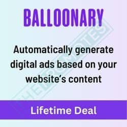 Balloonary Appsumo Lifetime Deal: Unbeatable Marketing Tool Savings