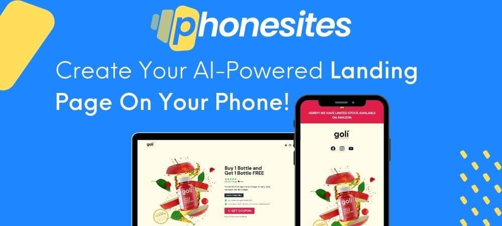 Phonesites Lifetime Deal: Unlock Unlimited Site Creation